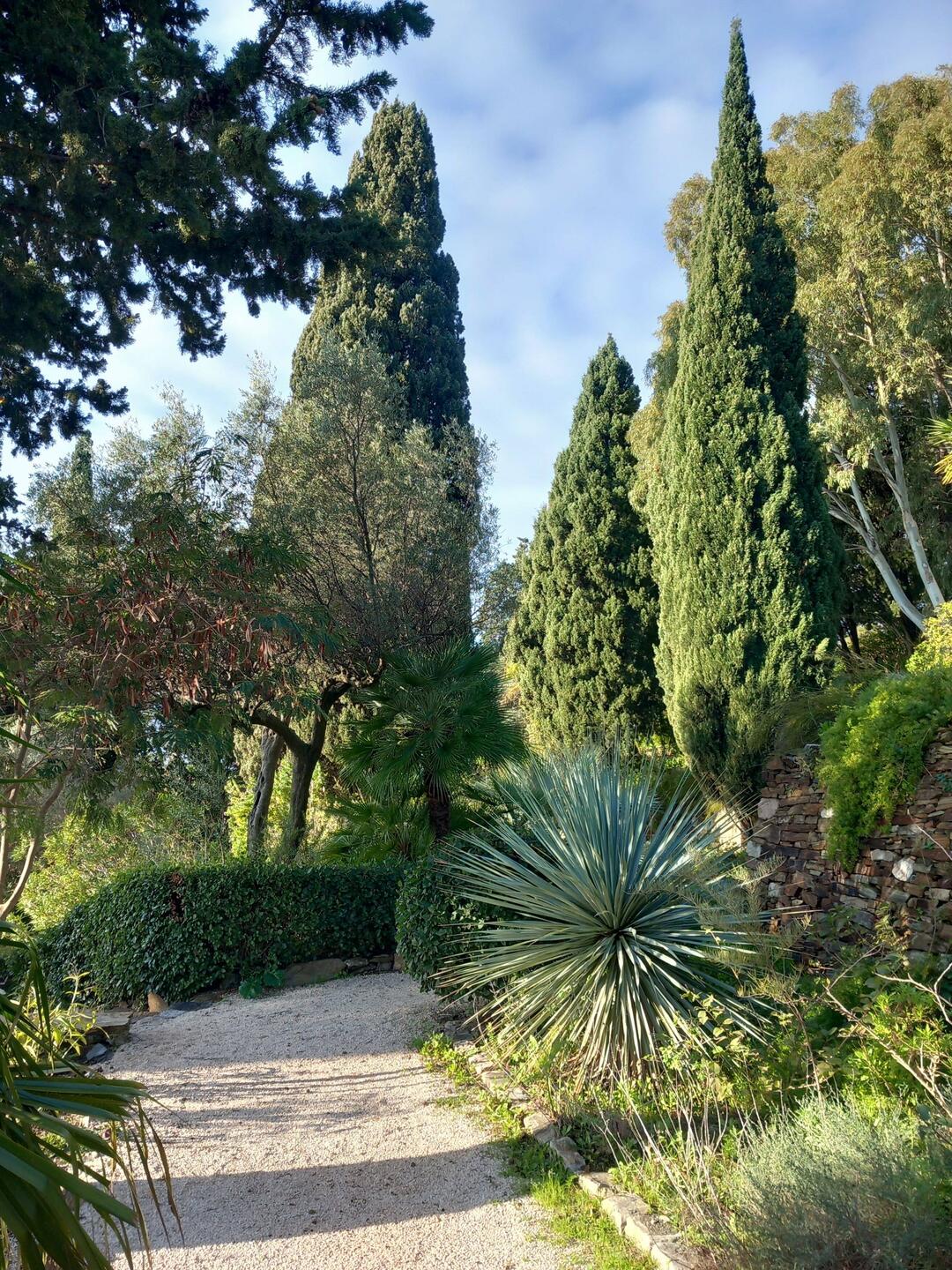 Jardin remarquable Sainte Claire à Hyères.