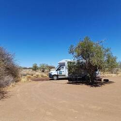 unser schöner Platz im Köcherbaum Camp