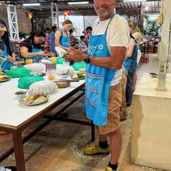 In unserer Gruppe war Peter der Hahn im Korb 🤭