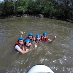 Zum Abschluss schwimmen