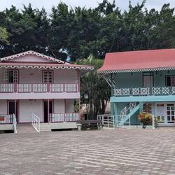 Thousands of Afro-Caribe men came to work on both canal efforts and the railroad.