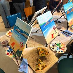 Paint & Sip in der Lucky Bay Brewery 🍻