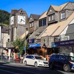 Die Stadt Queenstown selbst ist eher klein aber süß