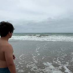 Das von Gian erfundene Muschelfrisbee