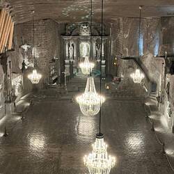 Imposante Kapelle aus Salz