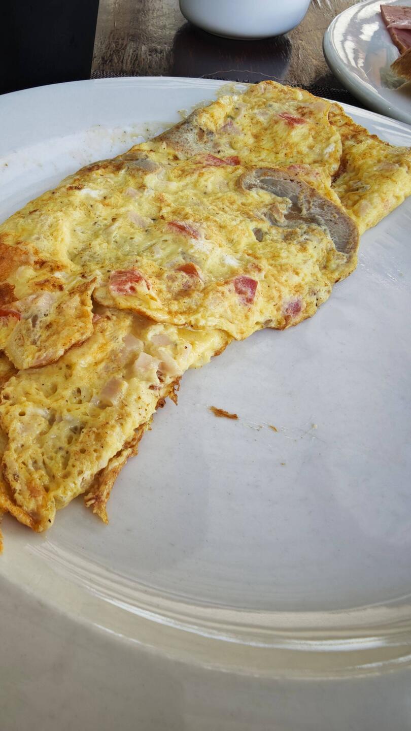 Wie sich das zum gepflegten Urlaubsfrühstück gehört