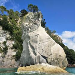 Rock outside of Cathedral Cove