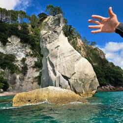 Chris our guide explaining the sights