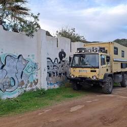 Unser Windschutz für die Nacht