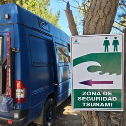 Chile liegt in seismisch aktiven Gebieten...und so ist auch ein Tsunami nicht ganz auszuschließen