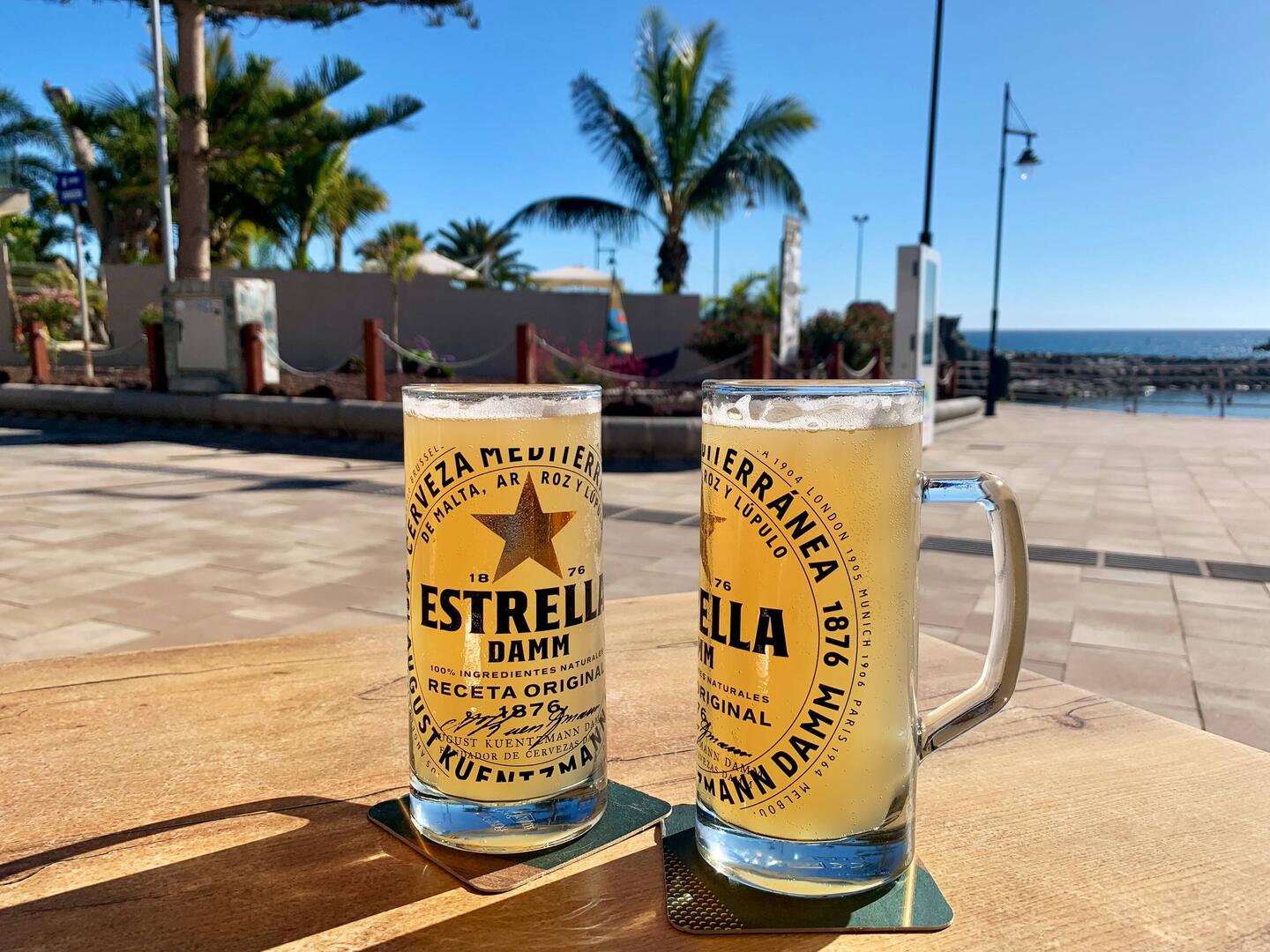 Auf ein Radler mit der Tochter