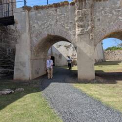 Fort San Lorenzo being restored