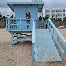 Auch kaum Rettungsschwimmer da...