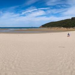 Norman Beach beim Tidal River Camp