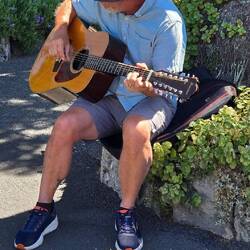 Random guy letting Harold play.