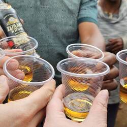 Kurzes Rum-Päuschen
