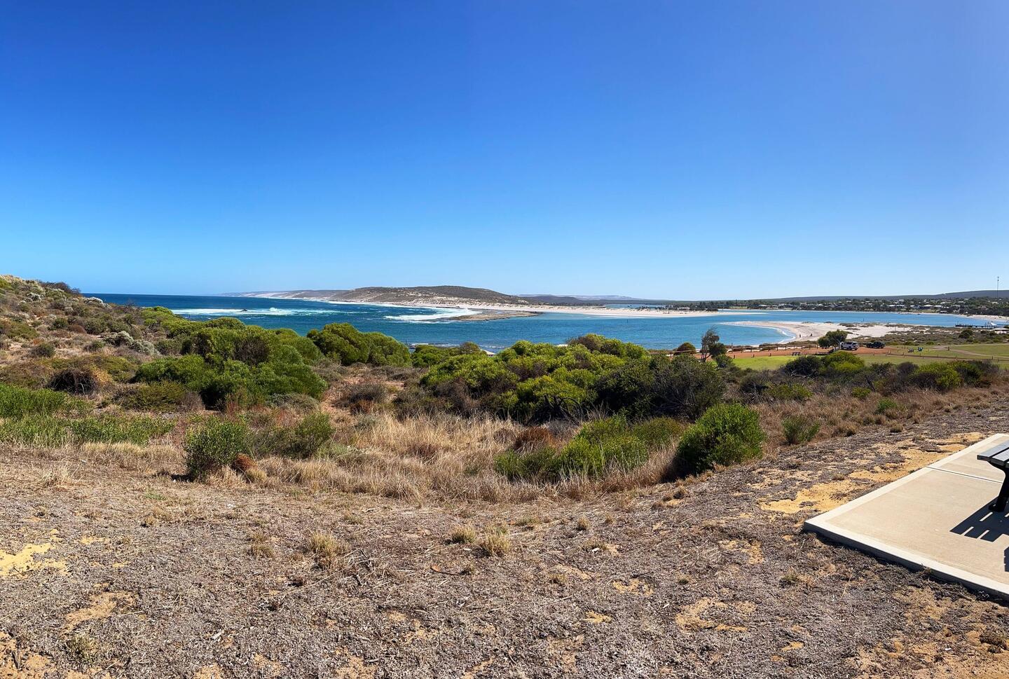 Nid ganz so türkis wie am Mittag, aber o schön