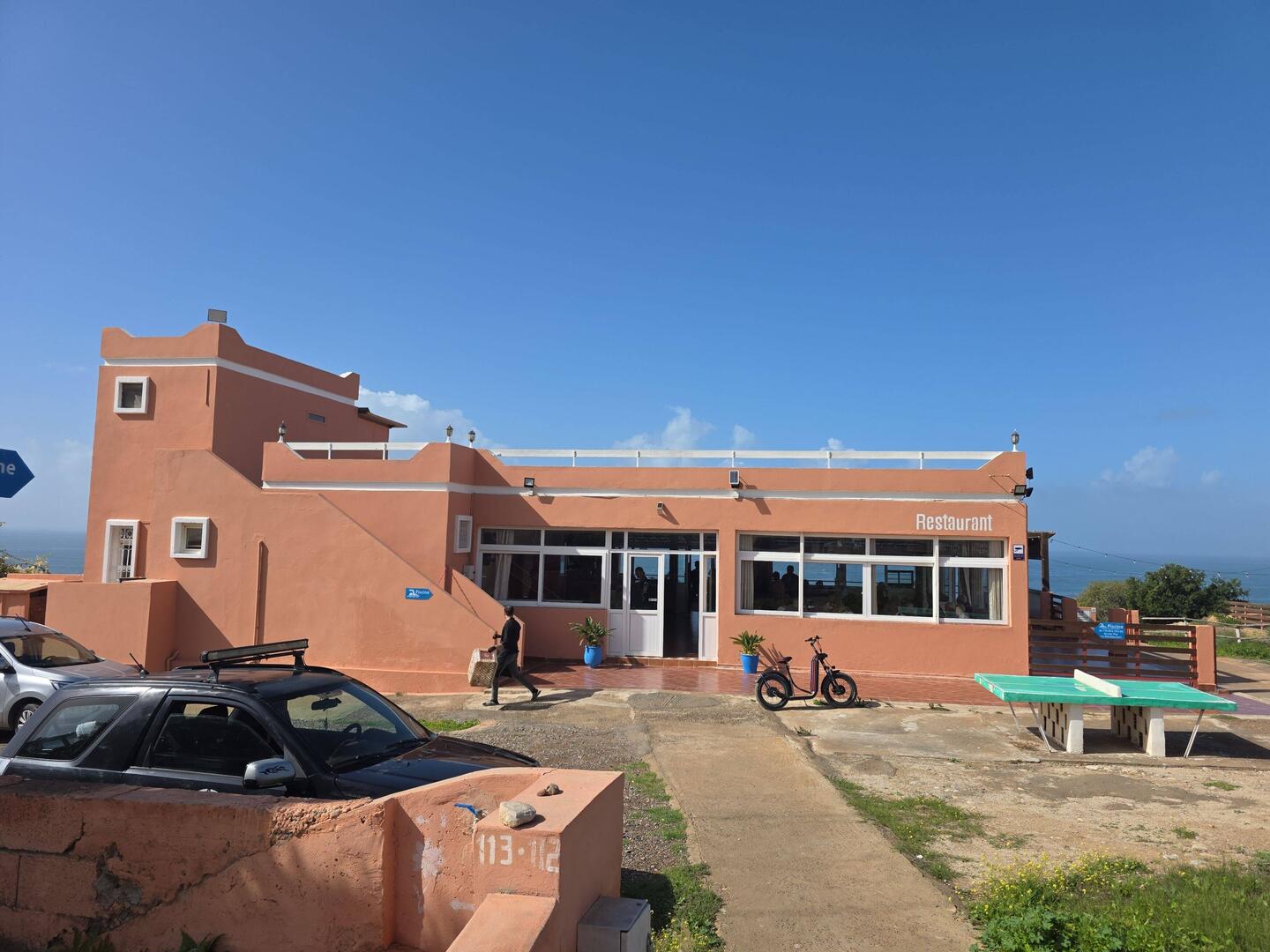 Unser Restaurant auf dem Campingplatz.