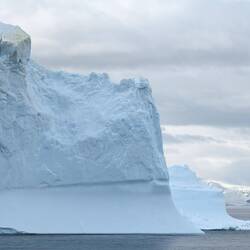 The black dots lower-right are penguins