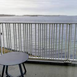 Balkon mit Blick aufs Veerse Meer