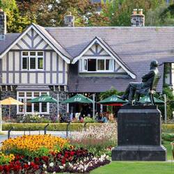 Im botanischen Garten