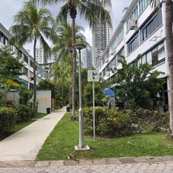 Tiong Bahru art deco style apartments.