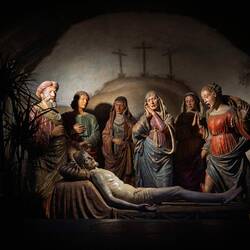 The Pietá ... Basilica di San Petronio ... Piazza Maggiore — Bologna, Italy.