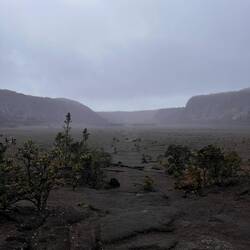 Einmal durch den Krater gelaufen