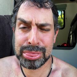 Zufrieden und glücklich nach der Wanderung... 🤣