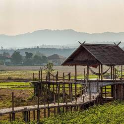 Wer würde hier nicht gerne ein wenig in der Hängematte lümmeln wollen?