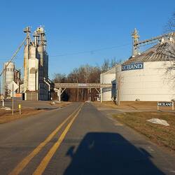 Tatsächlich hier ein Reisverladeanlage.