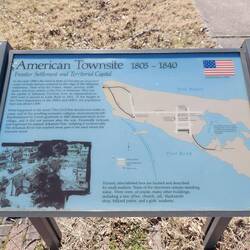 Der Posten bevor er beschossen wurde