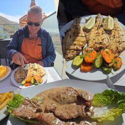 Für mich gab's heute Fisch.