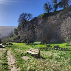 Schnell ist der erste Picknickplatz erreicht.