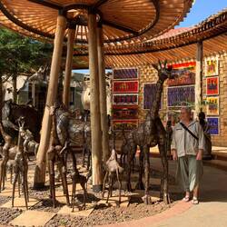 Riesen Touristen Einkaufs Center