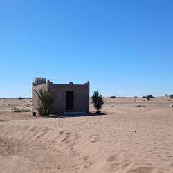 Dusch- und Toilettenhäuschen