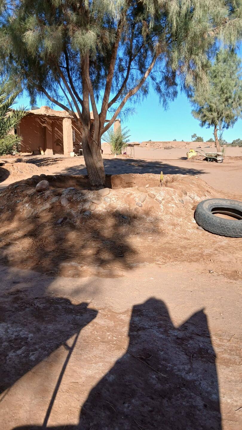 Ymit Wasser aus dem unterirdisch fließenden Fluss Draa wird nicht so sparsam umgegangen