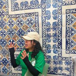 known as "Casa Azul" - house of blue tiles