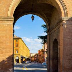 Porta Saragozza ... another of the city's gates — Bologna, Italy.