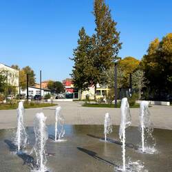 Park in Bolognina — Bologna, Italy.