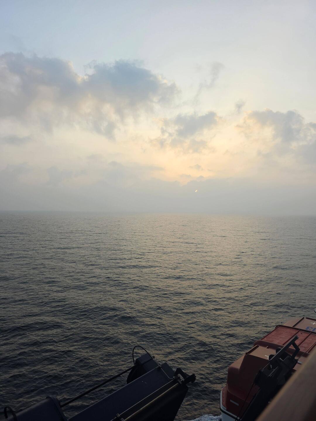 ...vorm Anlegen in Maskat