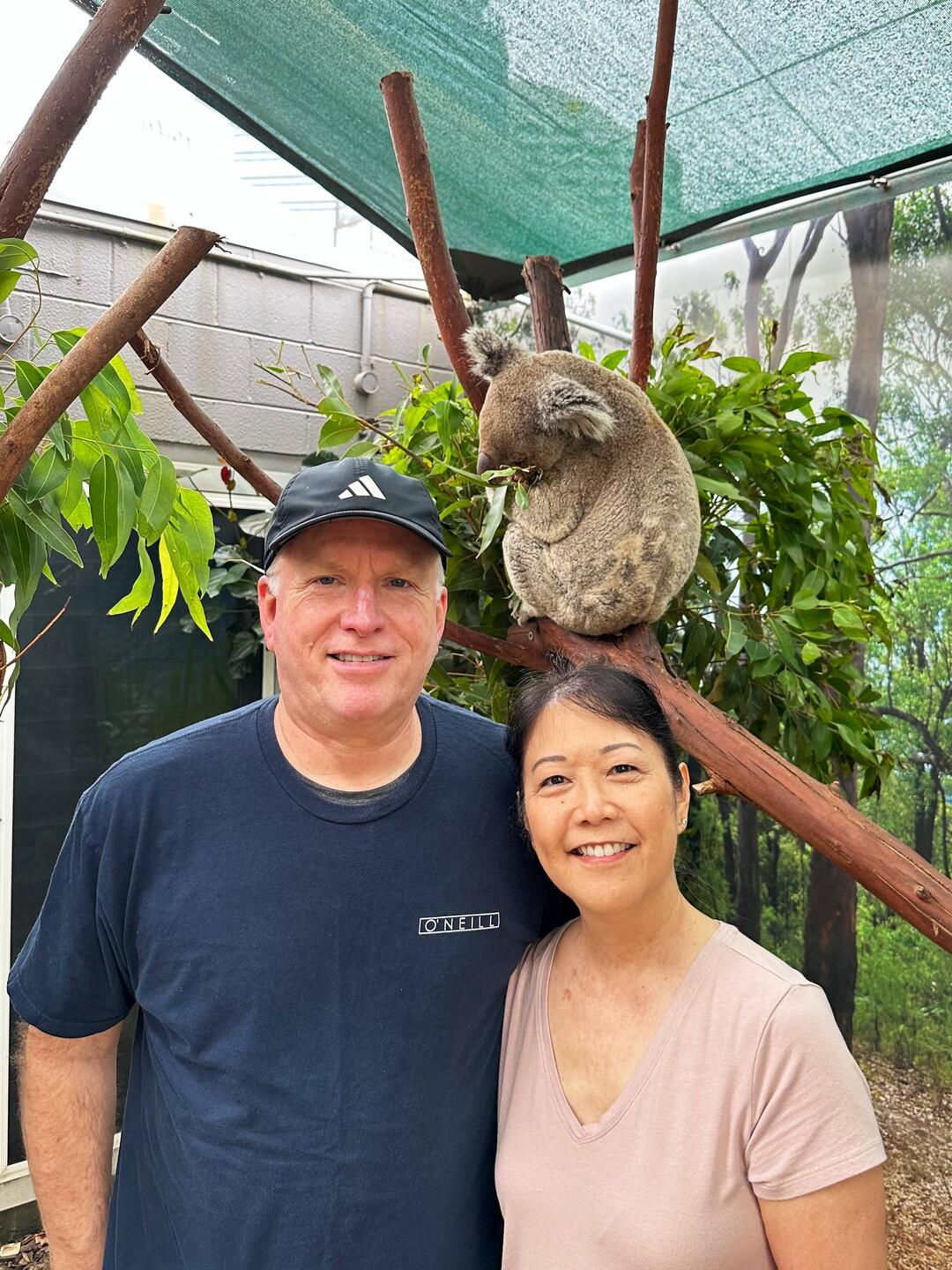 We got an up close Koala photo encounter. So cute 😊