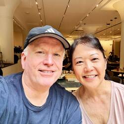 On the way back we stopped for a matcha and snack and a break