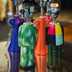 Quaint corkscrews — Bologna, Italy.