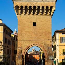 Porta Castiglioni ... one of the old gates of the city that has survived the ages— Bologna, Italy.