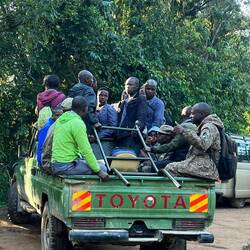 Truck load of porters