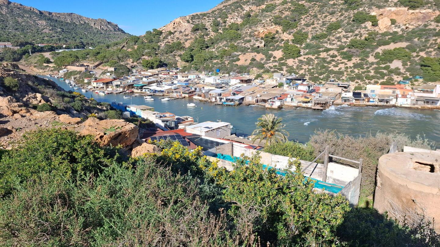 Der Blick auf Algameca Chica