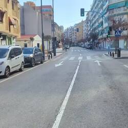 Rückfahrt durch El Campello