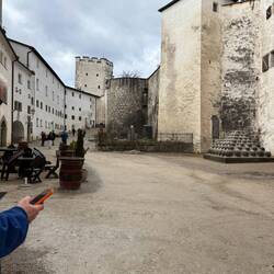 Burg/Schlosshof - wurde für beides benutzt
