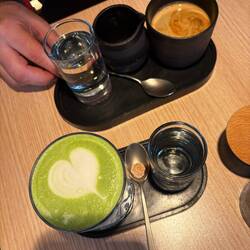 Zum Abschluss noch ein Heißgetränk